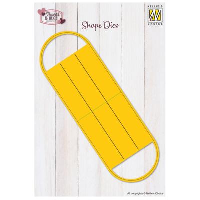 Nellie's Choice • shape die geweven hart