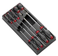 Facom Modules Protwist® schroevendraaiers op een kunststof inlay - MOD.AT4 - thumbnail
