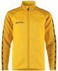 Craft 1912730 Squad 2.0 Full Zip Jr - Sweden Yellow/Golden - 110/116