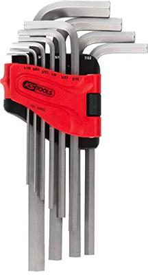 KS Tools 151.5060 Inbus Haakse schroevendraaierset 1/16 inch, 5/64 inch 10-delig KS Tools 151.5060 Inbus Haakse schroevendraaierset 1/16 inch, 5/64 inch 10-delig