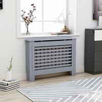VidaXL Radiatorombouw 112x19x81,5 cm mdf antraciet - thumbnail