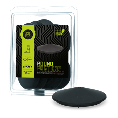 ZoneGuard Rond paalkapje 80 mm
