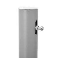 VidaXL Tuinscherm uittrekbaar 140x1200 cm zwart - thumbnail