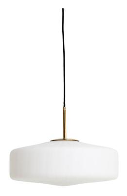 Light & Living Hanglamp 'Pleat' Glas, 40cm, kleur Mat Wit Light & Living Hanglamp 'Pleat' Glas, 40cm, kleur Mat Wit