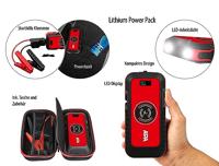 APA Snelstartsysteem Powerpack 16 Ah LiFePO4 16444 Starthulpstroom: 600 A 1x 12V-uitgang, SOS signaallamp, Verpolings- en elektronicabescherming, 2x - thumbnail