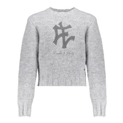 Frankie & Liberty winter sweater meisjes - grijs - NY