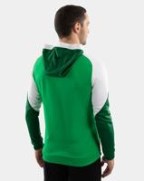 JAKO 6770 Sweater Met Kap Dynamic - Groen/Wit/Donkergroen - L - thumbnail