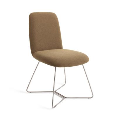 Jesper Home Eetkamerstoel 'Taiwa' Beehive Steel, kleur Willow