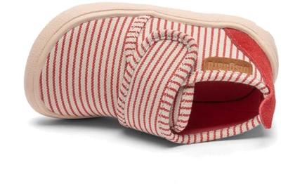 Blotevoetenschoenen voor kinderen BAREFOOT BASIC BISGAARD rood, gestreept Blotevoetenschoenen voor kinderen BAREFOOT BASIC BISGAARD rood, gestreept