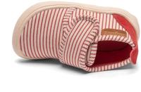 Blotevoetenschoenen voor kinderen BAREFOOT BASIC BISGAARD rood, gestreept - thumbnail