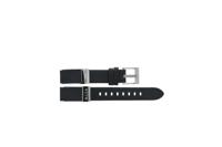 Horlogeband Armani AX5303 Leder Zwart 14mm - thumbnail