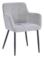 Livingfurn Eetkamerstoel 'Bronco' kleur Toffee - thumbnail