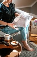 Adler AD 7412 elektrisch verwarmd kussen 80 W - thumbnail