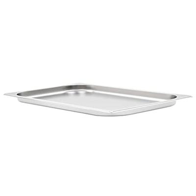 VidaXL Gastronormbakken 4 st gn 1/1 20 mm roestvrij staal