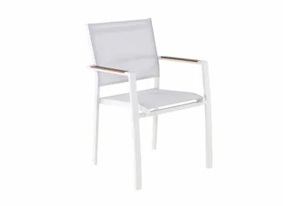 Stapelstoel Games crème