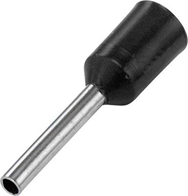 Vogt Verbindungstechnik 470408 Adereindhulzen 1.5 mm² Deels geïsoleerd Zwart 100 stuk(s) Vogt Verbindungstechnik 470408 Adereindhulzen 1.5 mm² Deels geïsoleerd Zwart 100 stuk(s)