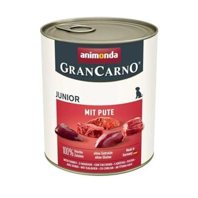 ANIMONDA GranCarno Junior Turkey - natvoer voor honden - 800g