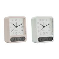 Tafelklok Home ESPRIT Wit (2 Stuks) - thumbnail