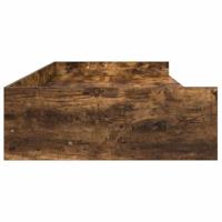 Opbergbedframe met hoofdeinde Oud Hout 75 x 190 cm Bewerkt hout - thumbnail