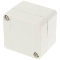 Hammond Electronics 1555AGY Universele behuizing 52 x 50 x 40 ABS Grijs 1 stuk(s) - thumbnail