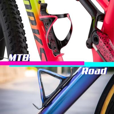 Supacaz - fly cage bidonhouder carbon zwart Supacaz - fly cage bidonhouder carbon zwart