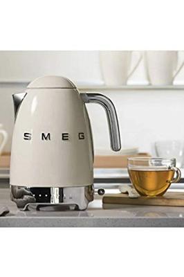 Smeg KLF04WHEU Jaren 50 variabele waterkoker, wit Smeg KLF04WHEU Jaren 50 variabele waterkoker, wit