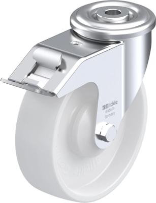 Blickle LER-PO 125KA-FI Zwenkwiel met rem Wieldiameter: 125 mm Draagvermogen (max.): 150 kg 1 stuk(s) Blickle LER-PO 125KA-FI Zwenkwiel met rem Wieldiameter: 125 mm Draagvermogen (max.): 150 kg 1 stuk(s)