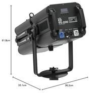 Eurolite LED PFE-200 3000K Profile Spot - thumbnail