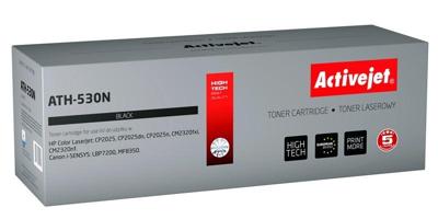 Activejet tonercartridge ATH-530N (vervanging HP 304A CC530A, Canon CRG-718B; Supreme; 3800 pagina's; zwart)
