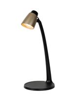 Lucide LUDO - Bureaulamp - LED - 1x4,5W 3000K - Mat Goud / Messing - thumbnail