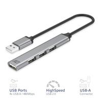 ACT Usb-a hub 2.0, 4 port usb-a - thumbnail