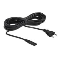 Flexson FLXP55M1021EU electriciteitssnoer Zwart 5 m - thumbnail