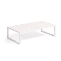 Kave Home Outdoor Salontafel 'Comova' 114 x 60cm, kleur Wit - thumbnail