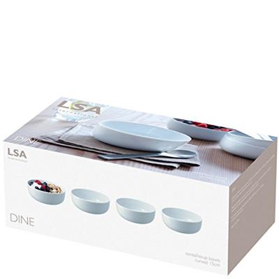 L.S.A. Dine Soepkom ø 15 cm Set van 4 Stuks
