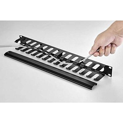 Renkforce RF-3429150 19 inch Kabelgeleiding voor patchkast 1 HE Zwart