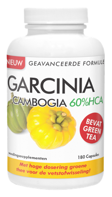 Garcinia cambogia 60% HCA vetverbrander 180 Capsules Garcinia cambogia 60% HCA vetverbrander 180 Capsules