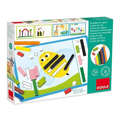 Educatief spel - GOULA - Activiteiten met linialen - Cijfers en wiskundige logica leren