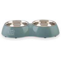 Hondenvoerbak Glorious blauw 42 cm - thumbnail