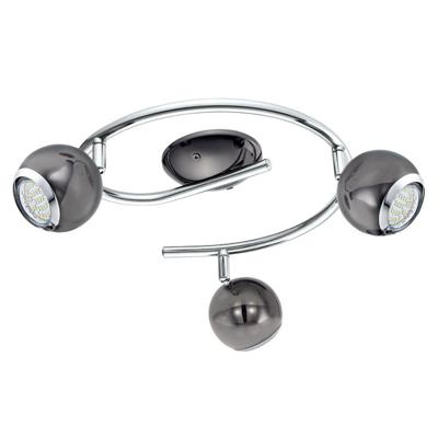 Eglo Led plafondspotBimeda led 3-lichts nikkel zwart - 31007