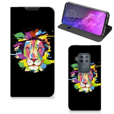 Motorola One Zoom Magnet Case Lion Color Motorola One Zoom Magnet Case Lion Color