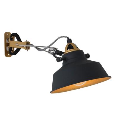 Steinhauer WandlampMexlite zwart met goud - 1320ZW