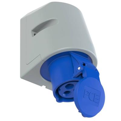 PCE 113-6tt CEE-CARA-wandcontactdoos 16 A 3-polig 230 V 1 stuk(s)