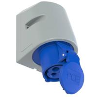 PCE 113-6tt CEE-CARA-wandcontactdoos 16 A 3-polig 230 V 1 stuk(s) - thumbnail