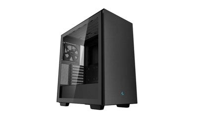 DeepCool ch510 midi tower behuizing (zwart | 2x usb-a | tempered glass)