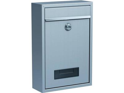 Basi 2170-0308 BK 100 Brievenbus RVS Sleutelslot