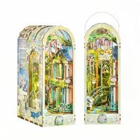 Tone-Cheer Giverny Garden Book Nook met Verlichting Bouwpakket Modelbouw - thumbnail