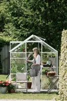 Tuinkas Kate IV wit 3 mm veiligheidsglas Royal Well - Royal well - thumbnail