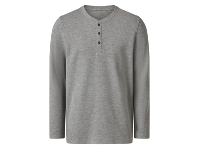 esmara Men Heren shirt (Grijs, L)