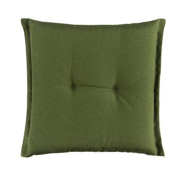 Zitkussen Brest - donkergroen - 44x44 cm