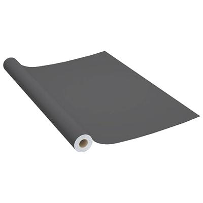 Meubelfolie zelfklevend 500x90 cm PVC grijs